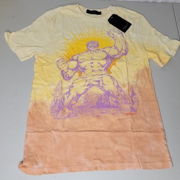 Junk Food Clothing Other - Junk Food Clothing ~ The Incredible Hulk‎ Graphic Desert Sun T-Shirt
